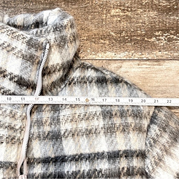 Apparis Josh Jacket Large Blue‎ Gray Plaid Puffer Faux Fur Lined Outdoor NEW - Picture 11 of 15